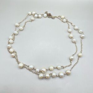 Stella & Dot Pearl Wire Necklace